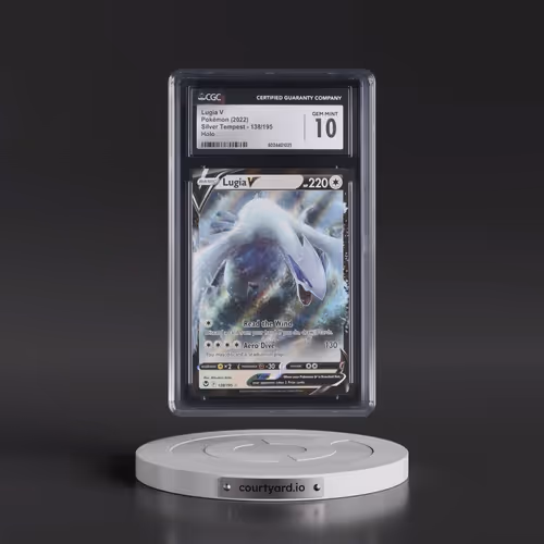 2022 Silver Tempest #138/195 Lugia V - Holo (CGC 10 GEM MINT)