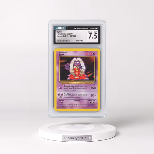 2000 Base Set 2 #45/130 Jynx (CGC 7.5 NM+)