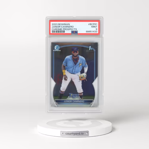 2023 Bowman Chrome Prospects #BCP61 Junior Caminero (PSA 9 MINT)