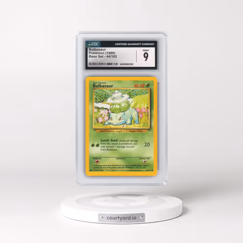 1999 Base Set #44/102 Bulbasaur (CGC 9 MINT)