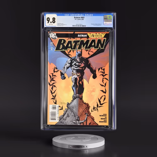 Batman #687 CGC 9.8 White Pages (DC Comics, 8/09) - Universal