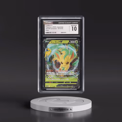 2022 VSTAR Universe #011/172 Leafeon V - Holo (CGC 10 GEM MINT)