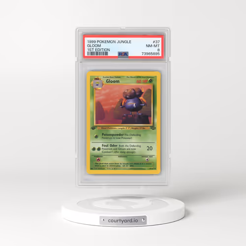 1999 Pokémon Jungle #37 Gloom - 1st Edition (PSA 8 NM-MT)