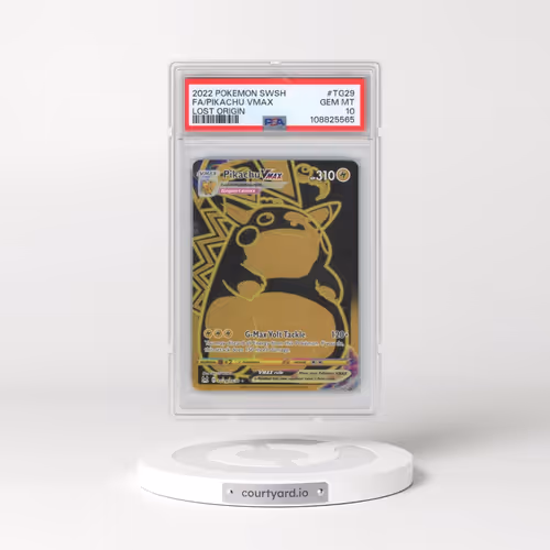 2022 Pokémon Sword & Shield Lost Origin #TG29 Pikachu Vmax - Full Art (PSA 10 GEM MINT)