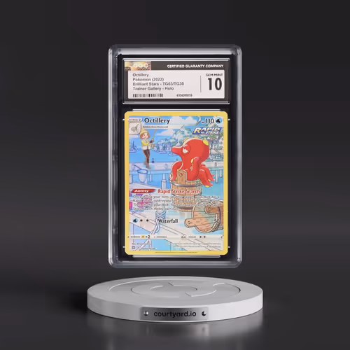 2022 Brilliant Stars #TG03/TG30 Octillery - Character Rare (CGC 10 GEM MINT)