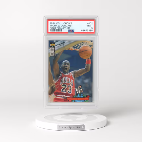 1994 Collector's Choice #402 Michael Jordan - Gold Signature (PSA 9 MINT)