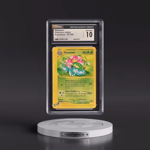 2002 Expedition #67/165 Venusaur (CGC 10 GEM MINT)