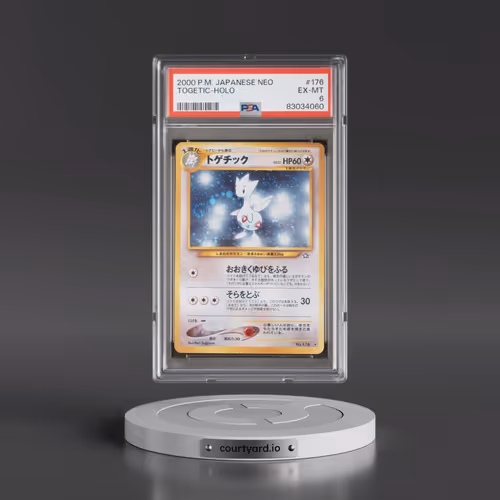 2000 Pokémon Neo #176 Togetic - Holo (PSA 6 EX-MT)