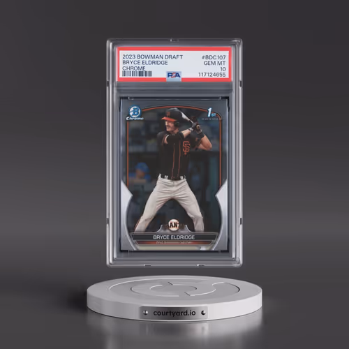 2023 Bowman Draft #BDC107 Bryce Eldridge - Chrome (PSA 10 GEM MINT)
