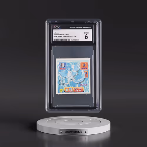 1997 Hyper Sticker Collection Part 2 (1997) #347 Articuno (CGC 6 EX-NM)