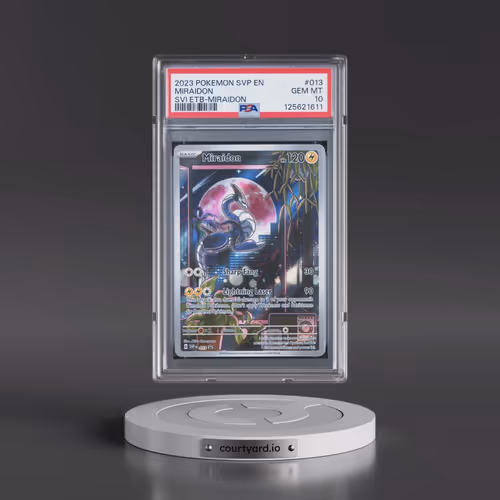 2023 Pokémon Svp EN-SV Black Star Promo #013 Miraidon - Scarlet & Violet Elite Trainer Box-Miraidon