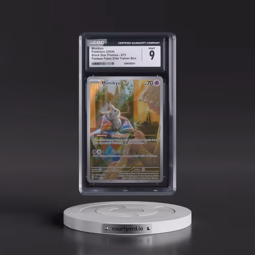 2023 Black Star Promos - Scarlet & Violet SVP EN #075 Mimikyu - Paldean Fates Elite Trainer Box (Hol