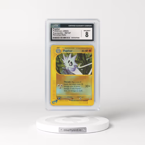 2003 Aquapolis #56 Pupitar - Holo (CGC 8 NM-MT)