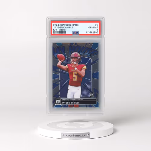 2024 Panini Donruss Optic My House! #9 Jayden Daniels (PSA 10 GEM MINT)