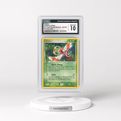 2004 EX Team Rocket Returns #28 Yanma - Holo (CGC 10 GEM MINT)