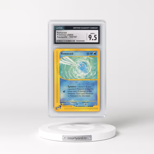2003 Aquapolis #105/147 Remoraid (CGC 9.5 MINT+)