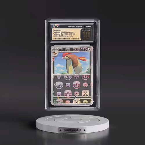 2023 Pokémon Card 151 #017/165 Pidgeotto - Master Ball Holo (CGC 10 PRISTINE)