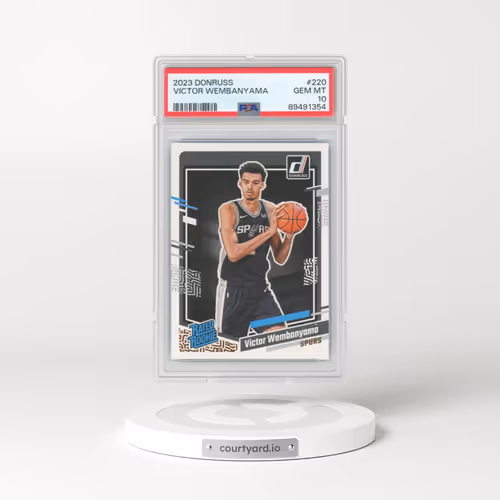 2023 Panini Donruss #220 Victor Wembanyama (PSA 10 GEM MINT)