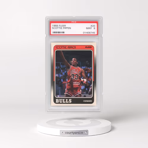 1988 Fleer #20 Scottie Pippen (PSA 9 MINT)