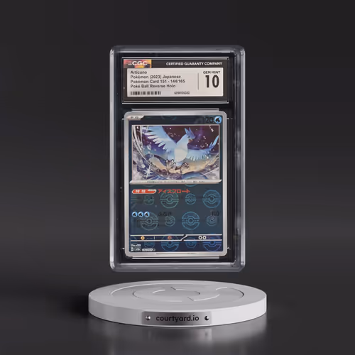 2023 Pokémon Card 151 #144/165 Articuno - Reverse Holo Poké Ball (CGC 10 GEM MINT)