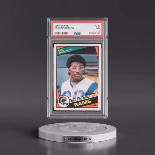 1984 Topps #280 Eric Dickerson (PSA 7 NM)