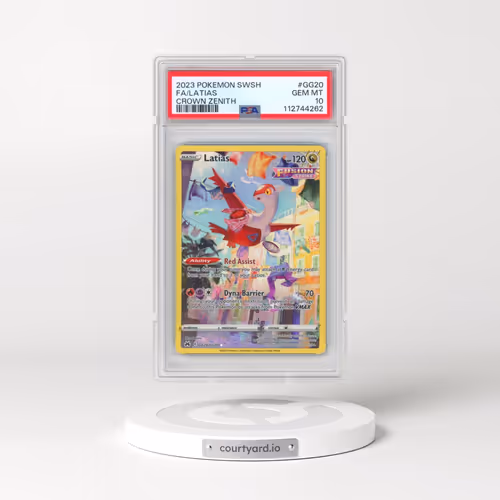 2023 Pokémon Sword and Shield Crown Zenith #GG20 Latias - Full Art (PSA 10 GEM MINT)