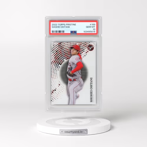 2022 Topps Pristine #189 Shohei Ohtani (PSA 10 GEM MINT)
