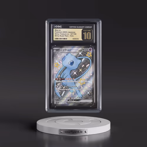 2023 Shiny Treasure ex #327/190 Mew ex - Shiny Super Rare Holo (CGC 10 PRISTINE)