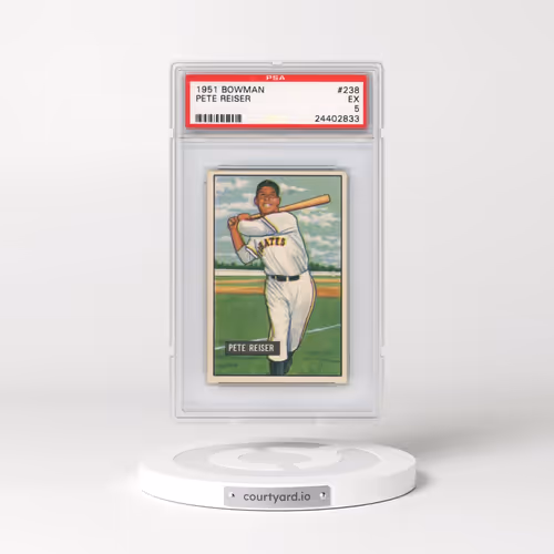 1951 Bowman #238 Pete Reiser (PSA 5 EX)