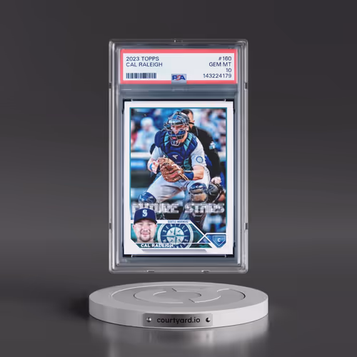 2023 Topps #160 Cal Raleigh (PSA 10 GEM MINT)