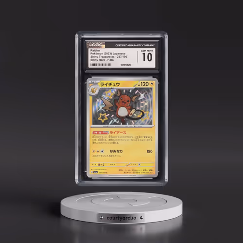 2023 Pokémon Sv4a-Shiny Treasure EX #237 Raichu - S (CGC 10 GEM MINT)