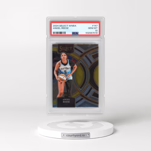 2024 Panini Select WNBA #147 Angel Reese (PSA 10 GEM MINT)