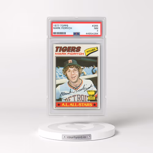 1977 Topps #265 Mark Fidrych (PSA 7 NM)