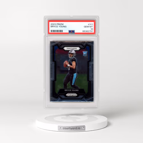 2023 Panini Prizm #311 Bryce Young (PSA 10 GEM MINT)