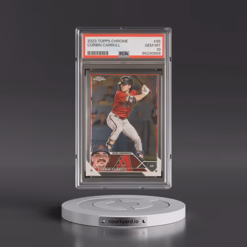 2023 Topps Chrome #95 Corbin Carroll (PSA 10 GEM MINT)