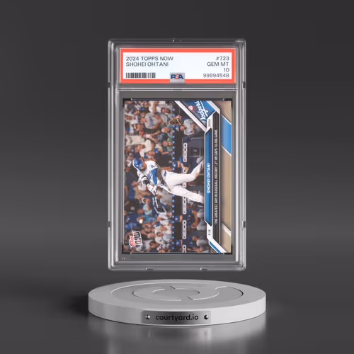 2024 Topps Now #723 Shohei Ohtani (PSA 10 GEM MINT)