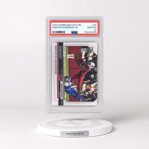 2024 Panini Instant NFL #42 Marvin Harrison Jr. (PSA 10 GEM MINT)