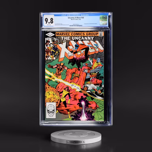 Uncanny X-Men #160 CGC 9.8 White Pages (Marvel Comics, 8/82)