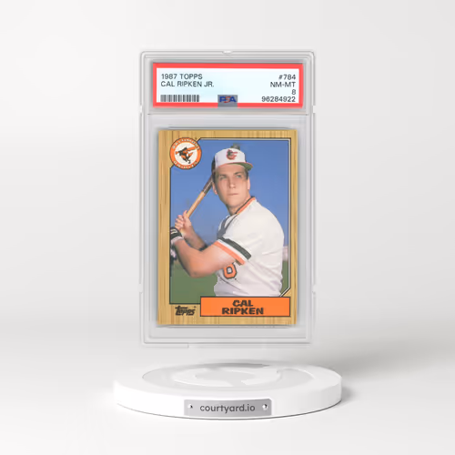 1987 Topps #784 Cal Ripken Jr. (PSA 8 NM-MT)