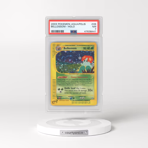 2003 Pokémon Aquapolis #H5 Bellossom - Holo (PSA 7 NM)