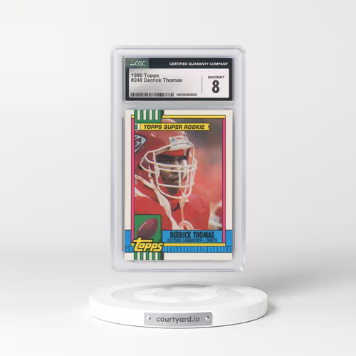 1990 Topps #248 Derrick Thomas (CGC 8 NM-MT)