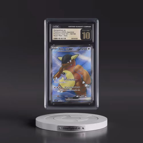 2023 Pokémon Card 151 #192/165 Kangaskhan ex - Super Rare Holo (CGC 10 PRISTINE)