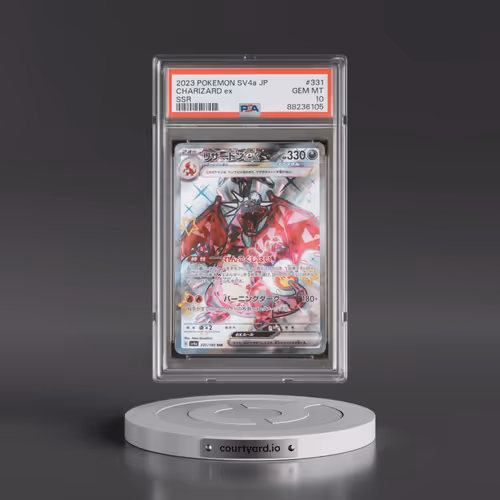 2023 Pokémon Sv4a-Shiny Treasure EX #331 Charizard EX - Holo Ssr (PSA 10 GEM MINT)
