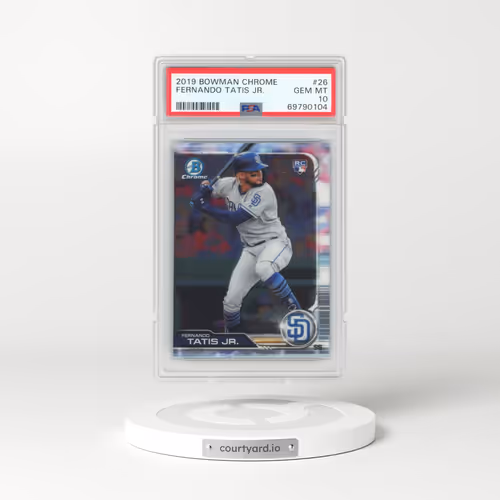 2019 Bowman Chrome #26 Fernando Tatis Jr. (PSA 10 GEM MINT)