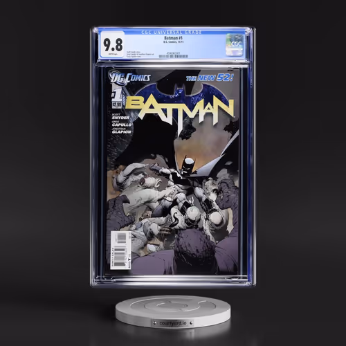 Batman #1 CGC 9.8 White Pages (D.C. Comics, 11/11)