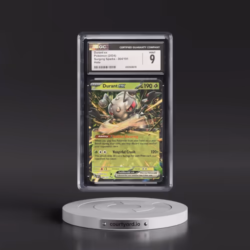 2024 Surging Sparks - SSP EN #004/191 Durant ex - Holo (CGC 9 MINT)