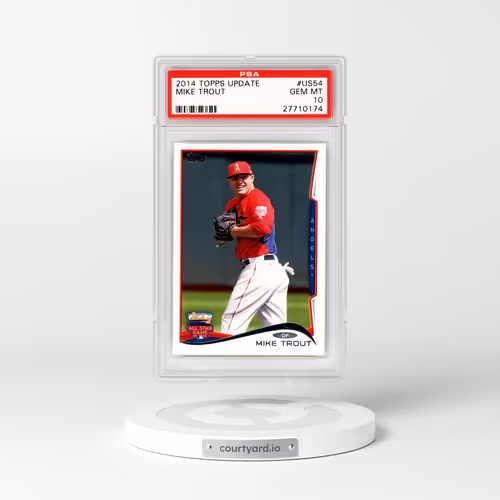 2014 Topps Update #US54 Mike Trout (PSA 10 GEM MINT)