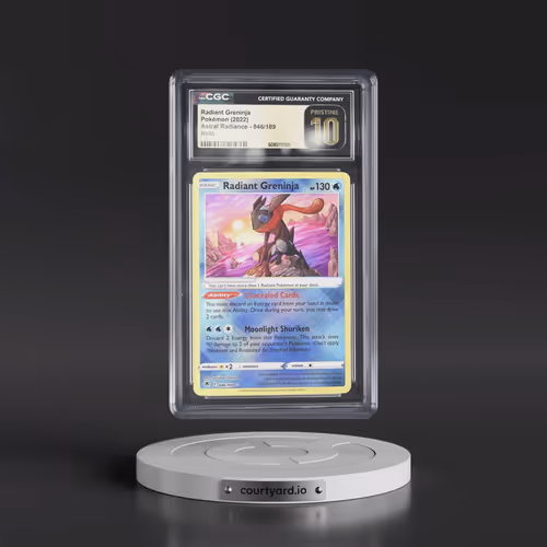 Astral Radiance #046/189 Radiant Greninja - Holo (CGC 10 PRISTINE)