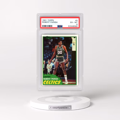 1981 Topps #6 Robert Parish (PSA 6 EX-MT)