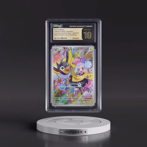 2022 Scarlet & Violet Promos #232/SV-P Iono's Wattrel - Battle Partners Purchase Bonus (Holo) (CGC 1